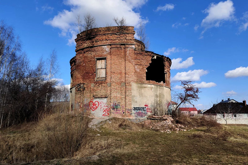Старая насосная станция в Бресте. Фото из яндекс-карт