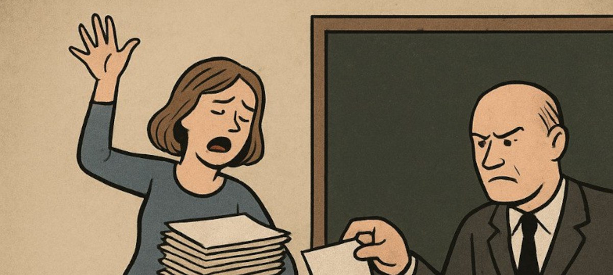 Учителей завалили бумажной работой и волокитой