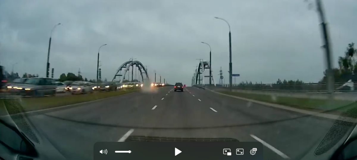 Западный обход, Брест, пробка, машины, поток