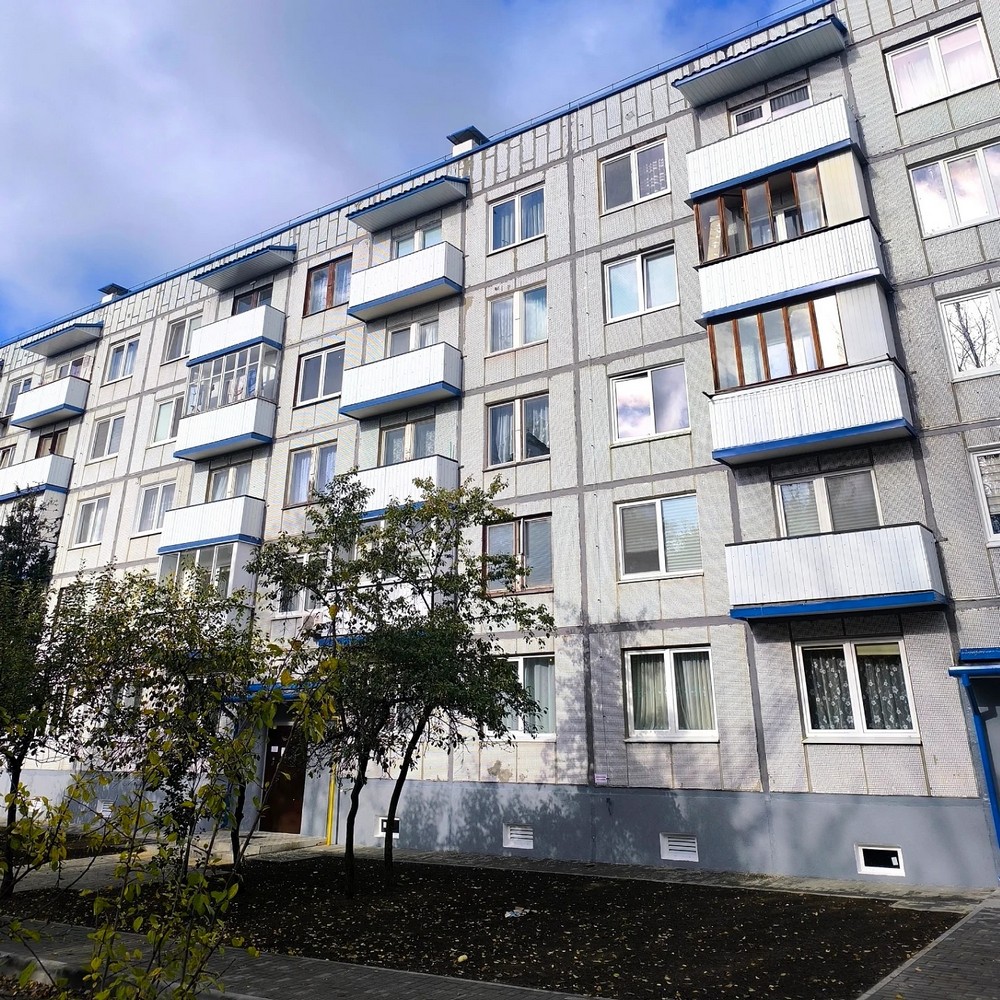 Дом №16 на улице Рокоссовского в Бресте после капитального ремонта. Фото: КУП «Брестгорремстройтрест»