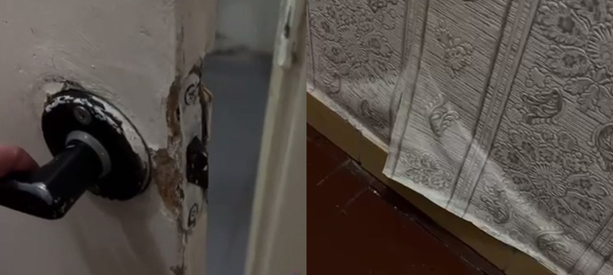 отсутсвие ремонта в комнате стиль СССР