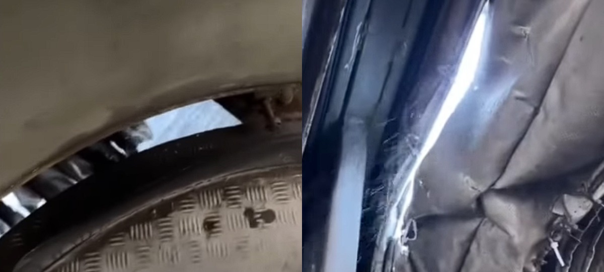 дыры в транспорте