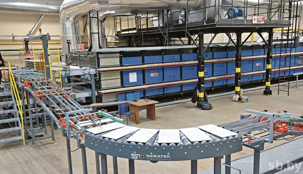 Внутри производственной линии «Березастройматериалы»