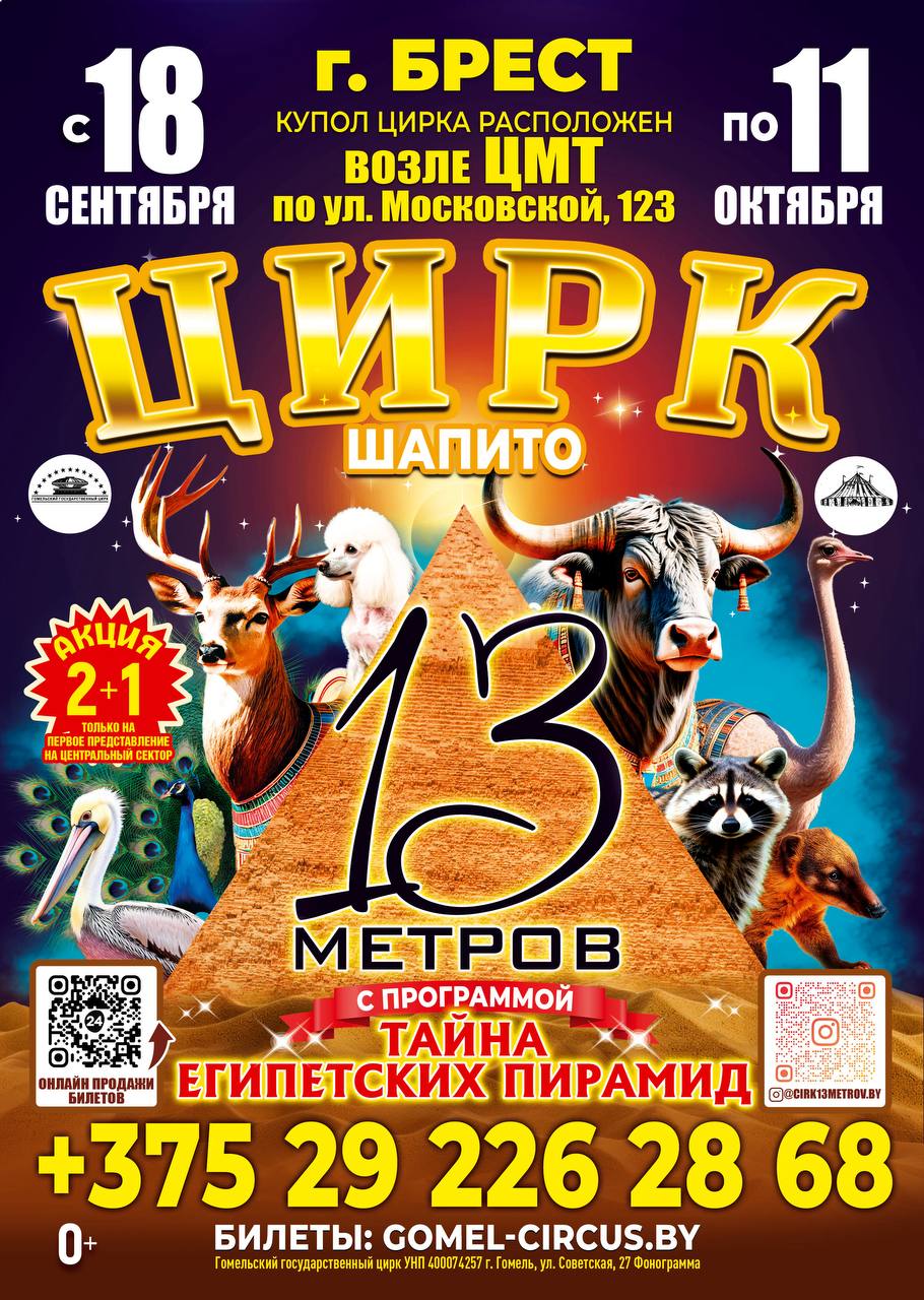 Афиша цирка