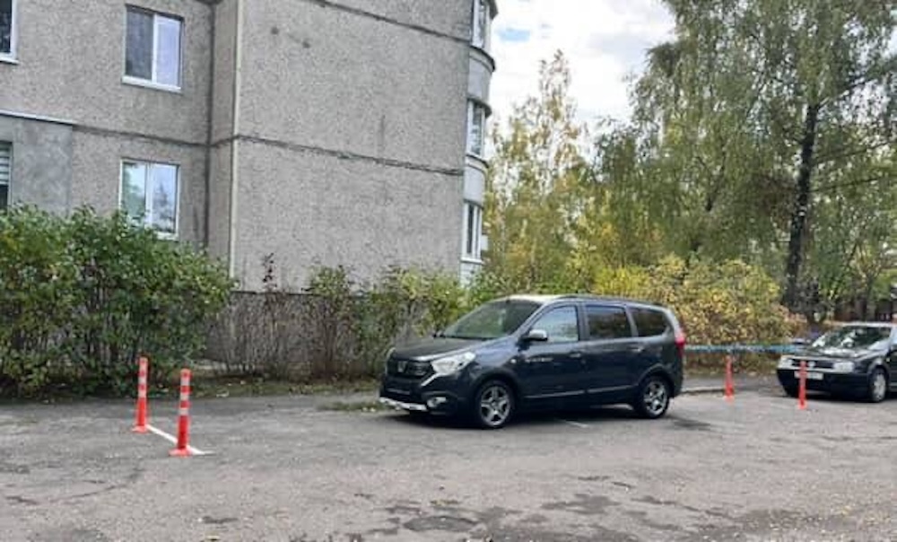 Парковка на Волгоградской в Бресте
